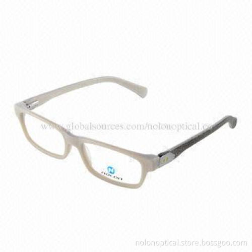 2014 New Stylish Acetate Optical Eyewear with Special Temple Pattern